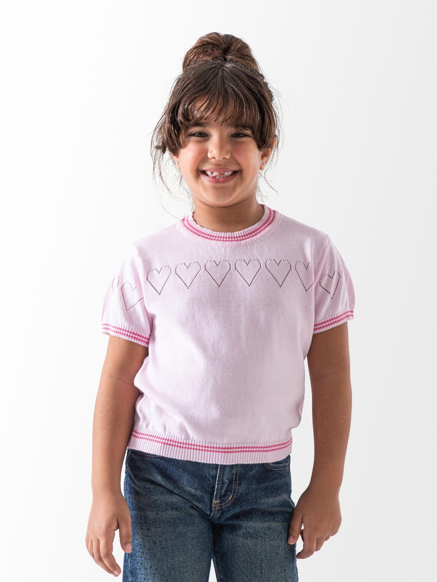 Ninos Kids storeHearts Knit TopT-ShirtsNINOS