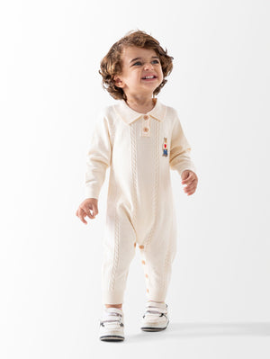 Ninos Kids storeBear Knitted RomperRompers & SleepsuitsGeneric