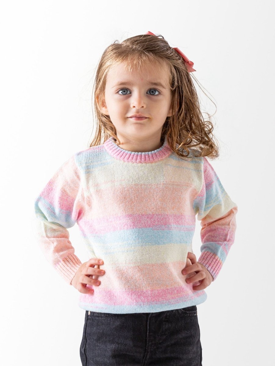 Ninos Kids storeBaby Girls' Mix Color Colorful PulloverPulloversNINOS