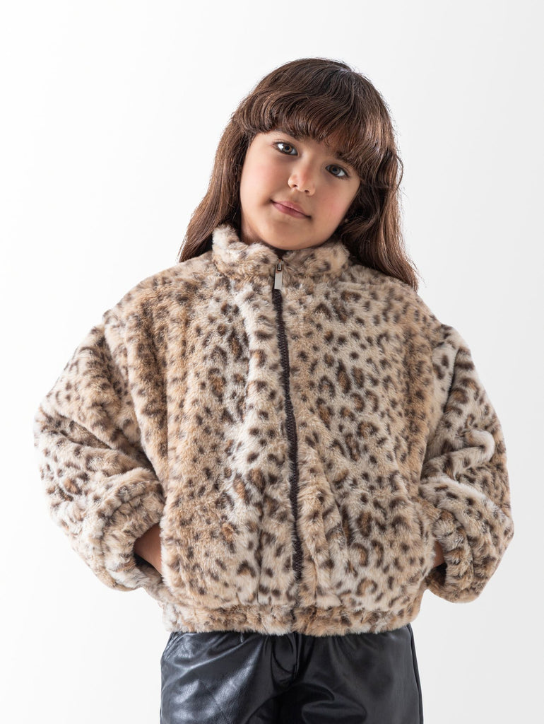 Ninos Kids storeTiger Fur JacketJacketsSplendor
