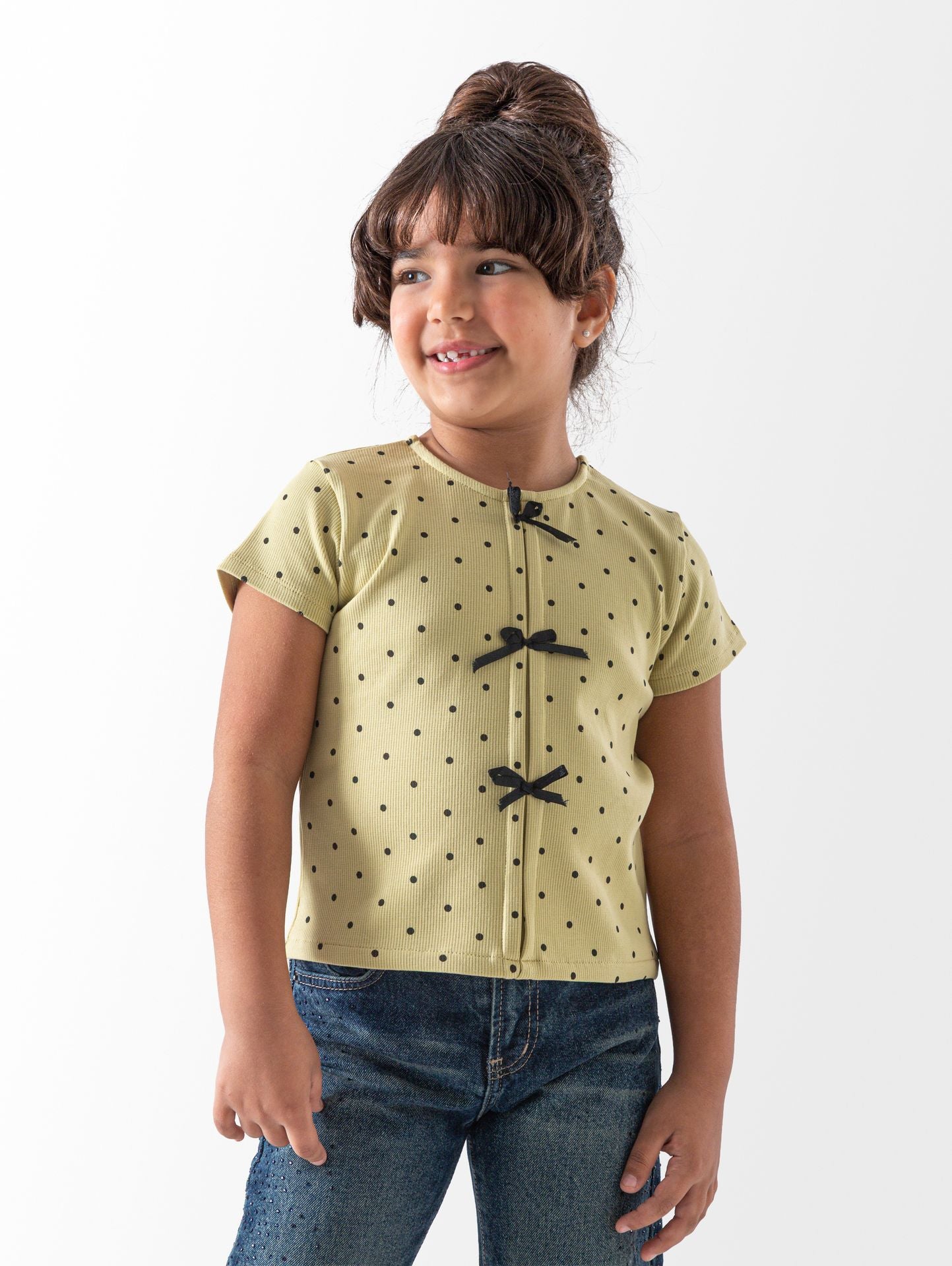 Ninos Kids storeDotted Bow T-ShirtT-ShirtsNINOS