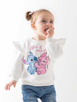 Ninos Kids storeStitch and Angel SweatshirtSweatshirtsNINOS