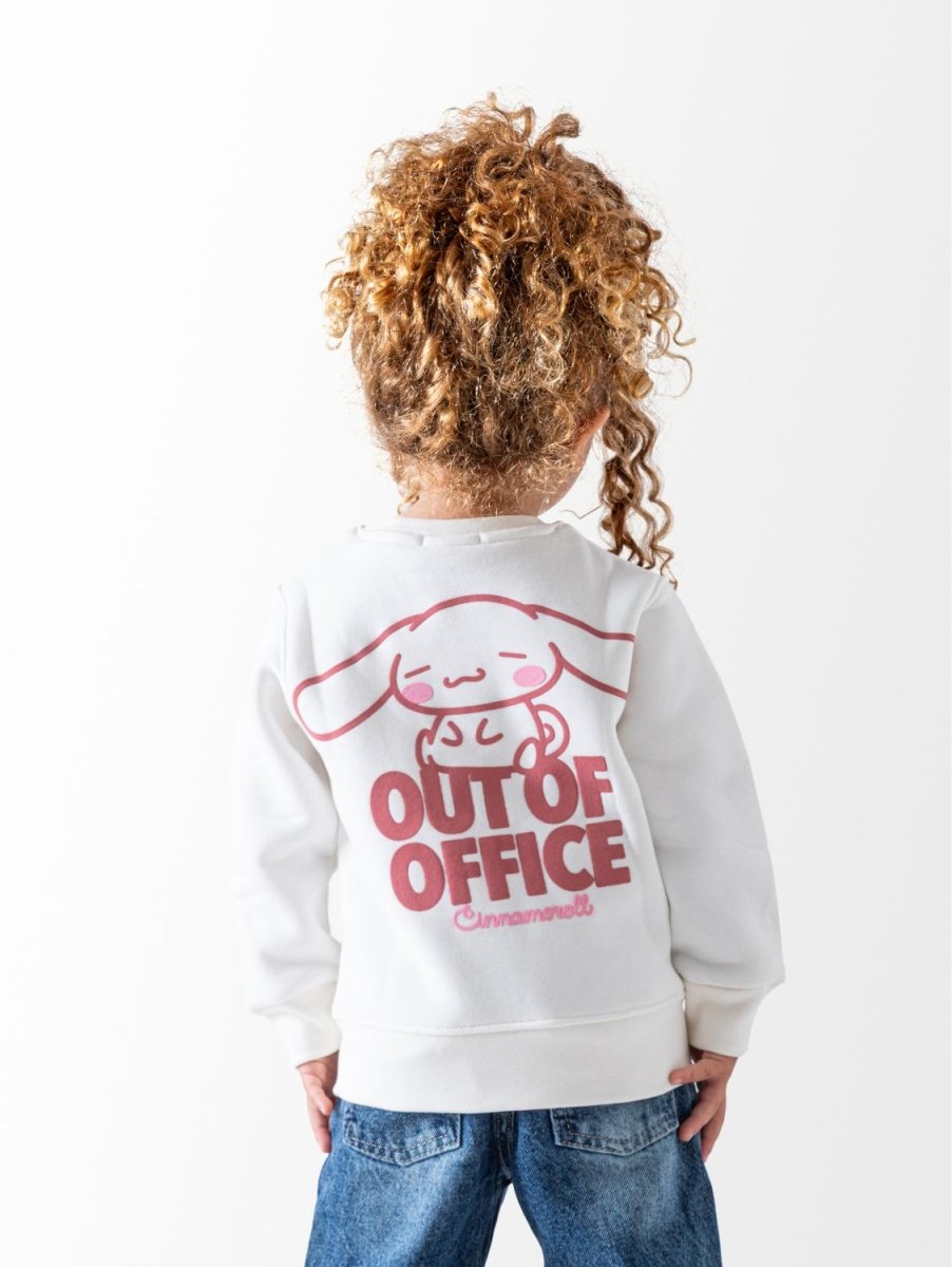 Ninos Kids storeGirls' Off-White Call Me SweatshirtSweatshirtsNINOS
