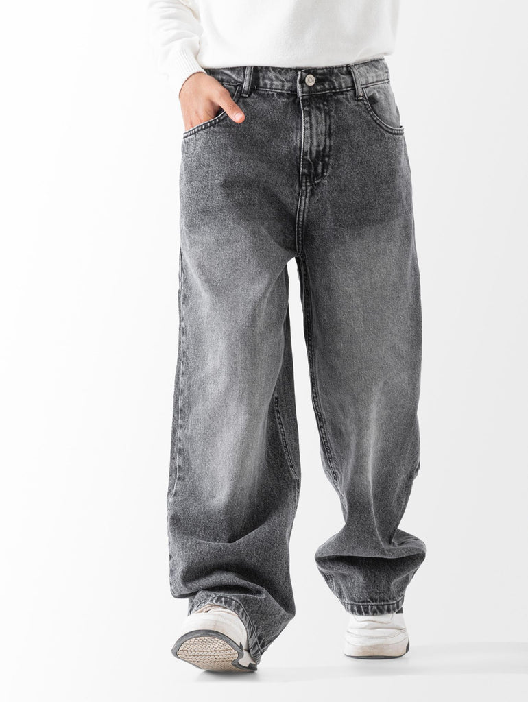 Wide Leg Jeans Trousers