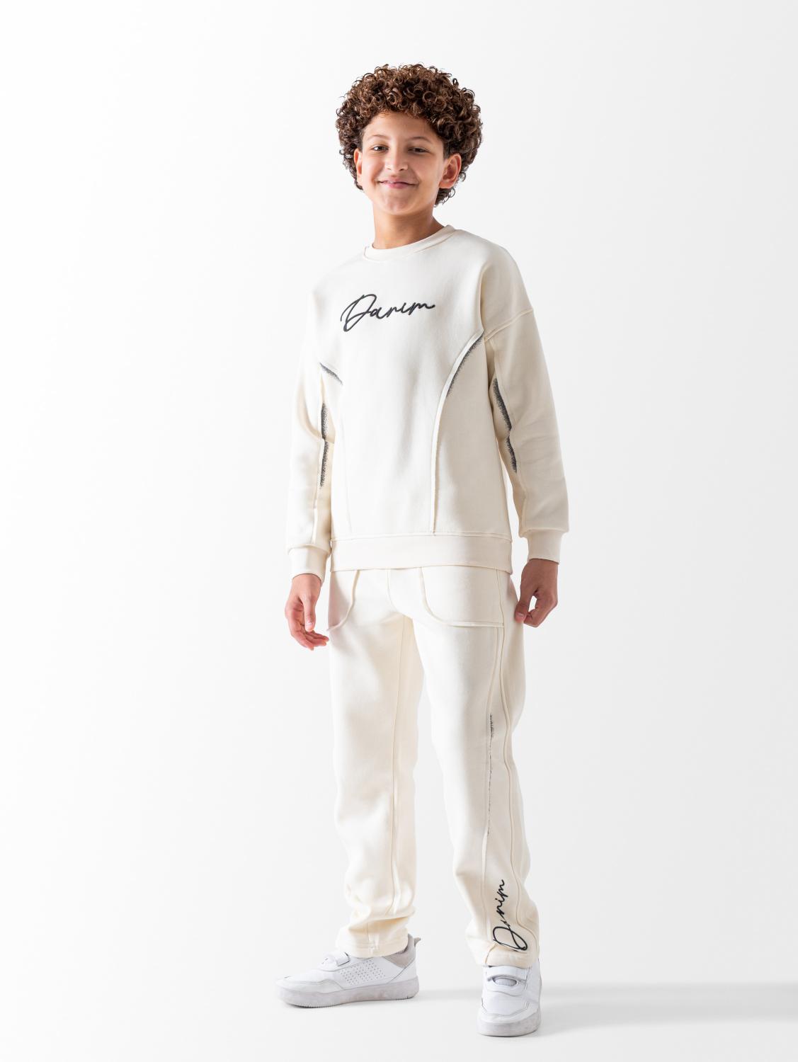 Ninos Kids storeBoys' Beige Danim 2-Piece Pyjama SetPajamasGROUP FIVE