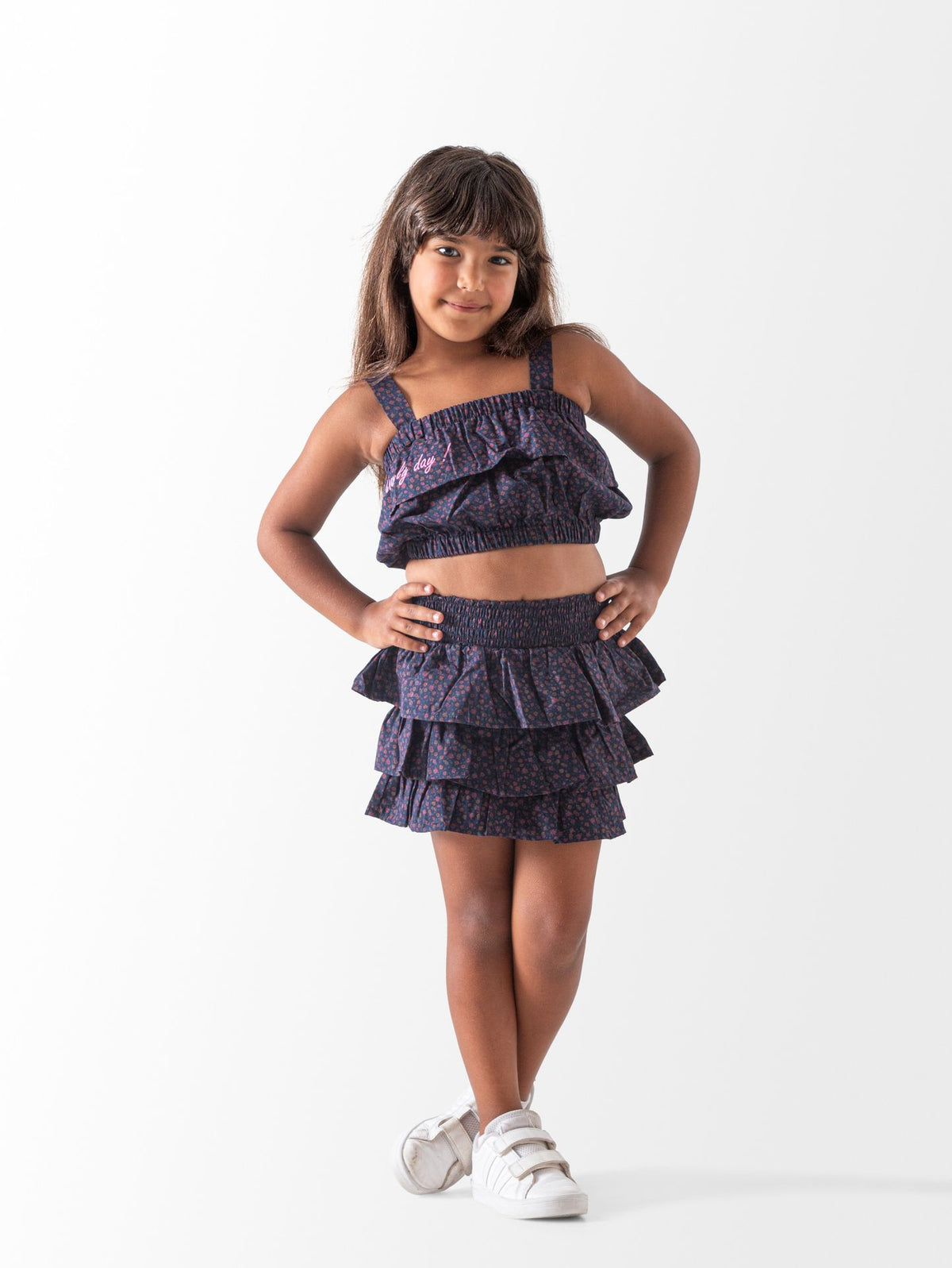 Ninos Kids storeFloral Skirt Setطقم خروجSOLANG