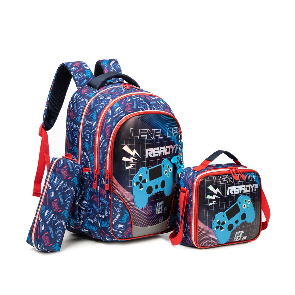Ninos Kids storeReady 3PCS School BagBag set طقم شنط مدرسةJasmin