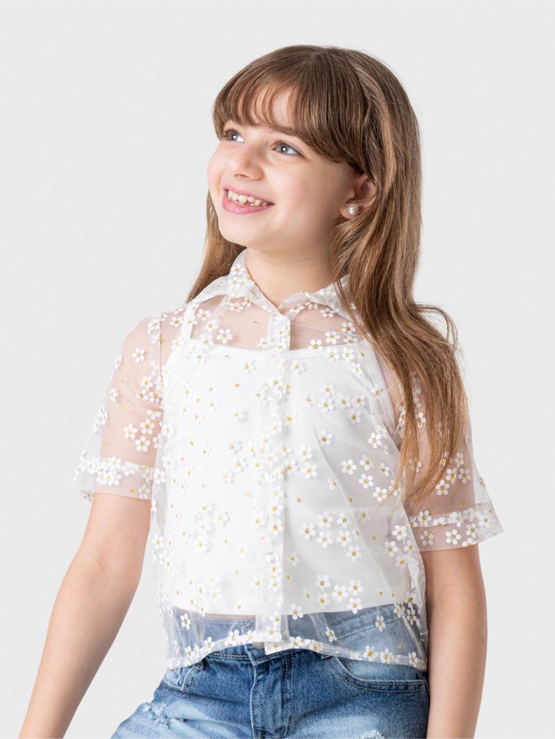 Ninos Kids storeFlower BlouseGirl blouseSOLANG