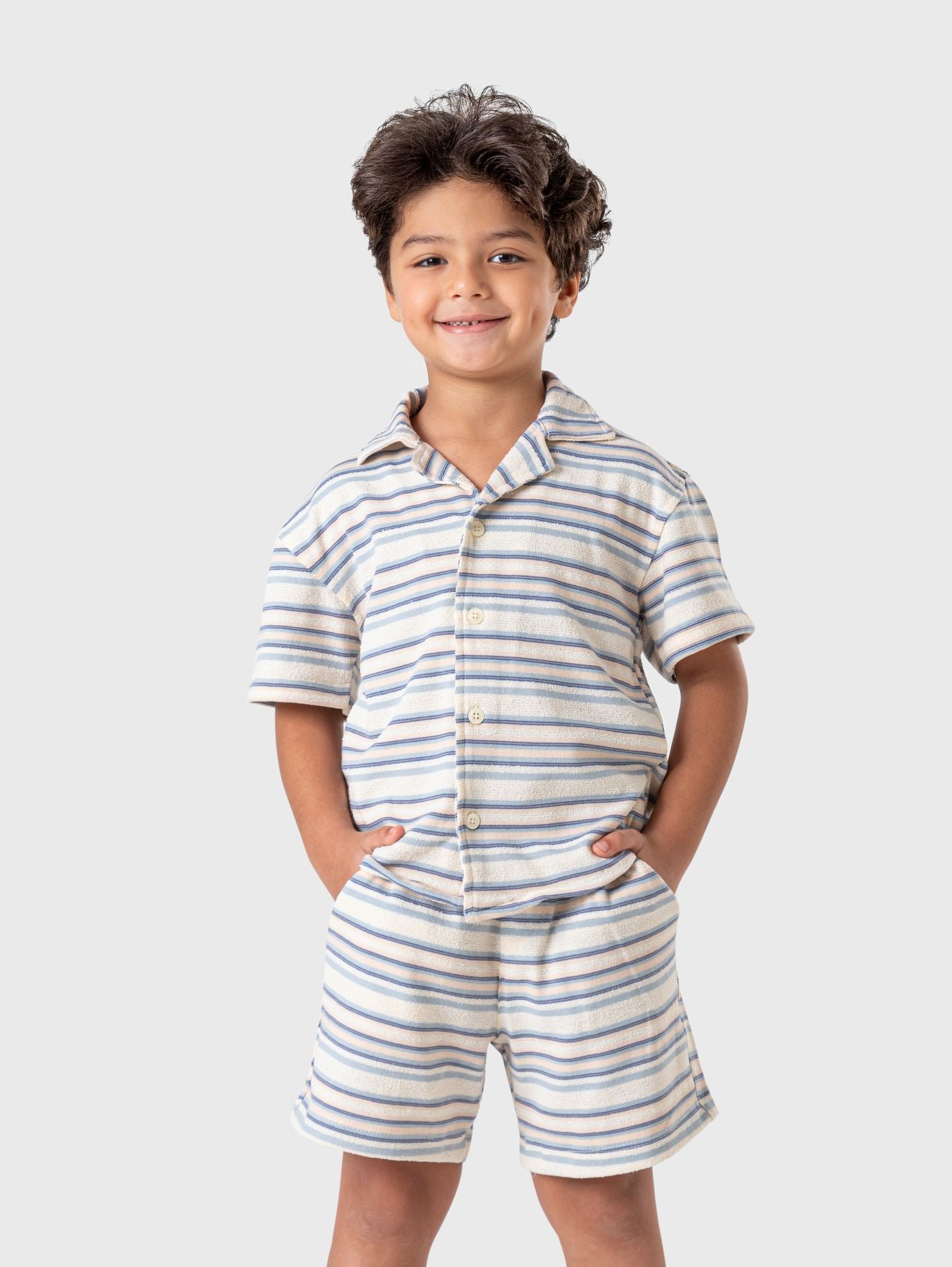 Ninos Kids storeStriped Short Setطقم خروجNINOS