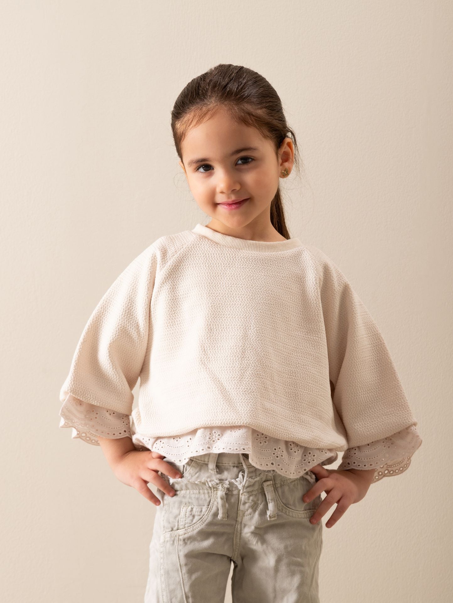 Ninos Kids storeEmbroidery SweatshirtSweatshirtsSplendor