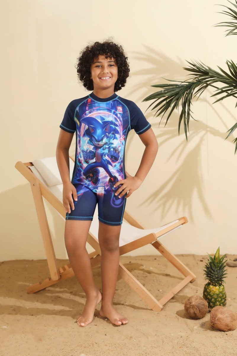 Ninos Kids storeSonic SwimsuitOne-Piece SwimwearI Wear