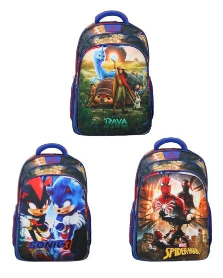 Ninos Kids storeSpiderman 3PCS BackpackBag set طقم شنط مدرسة3M