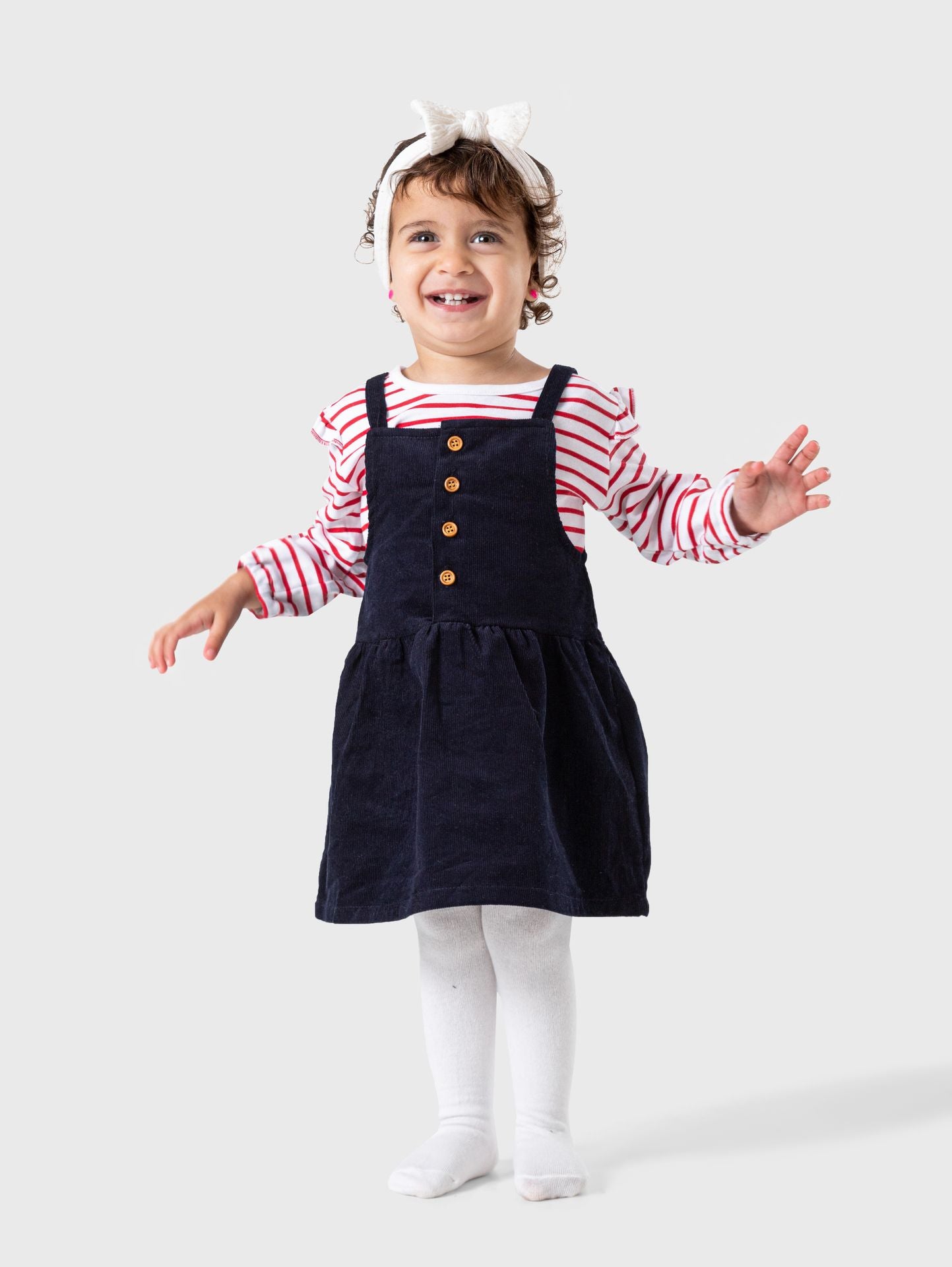 Ninos Kids storeStriped 3Pcs Dressطقم خروجGeneric