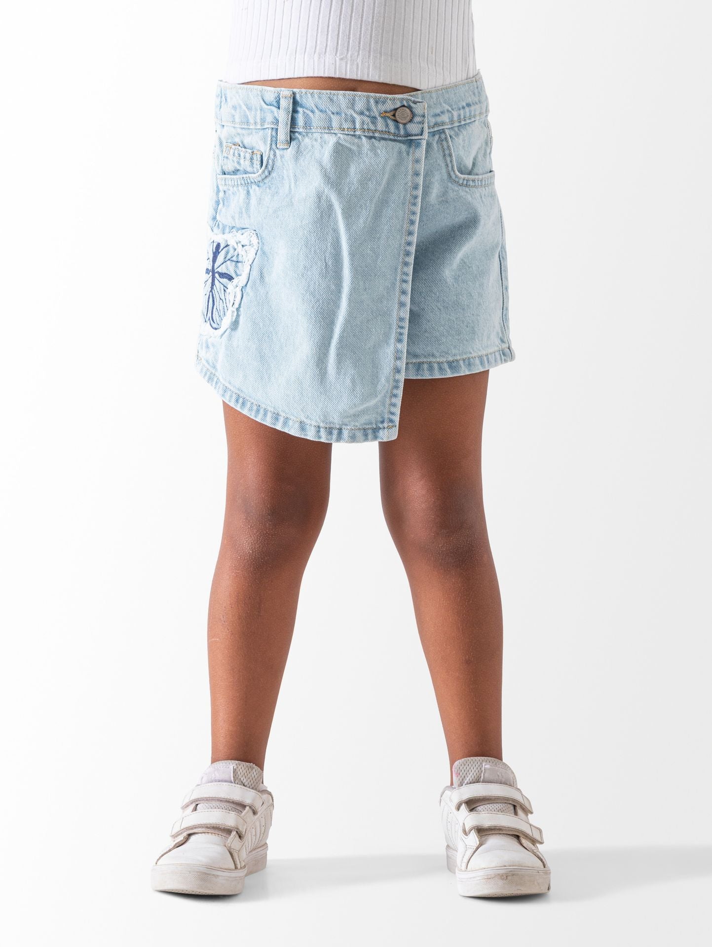 Butterfly Jeans Skort