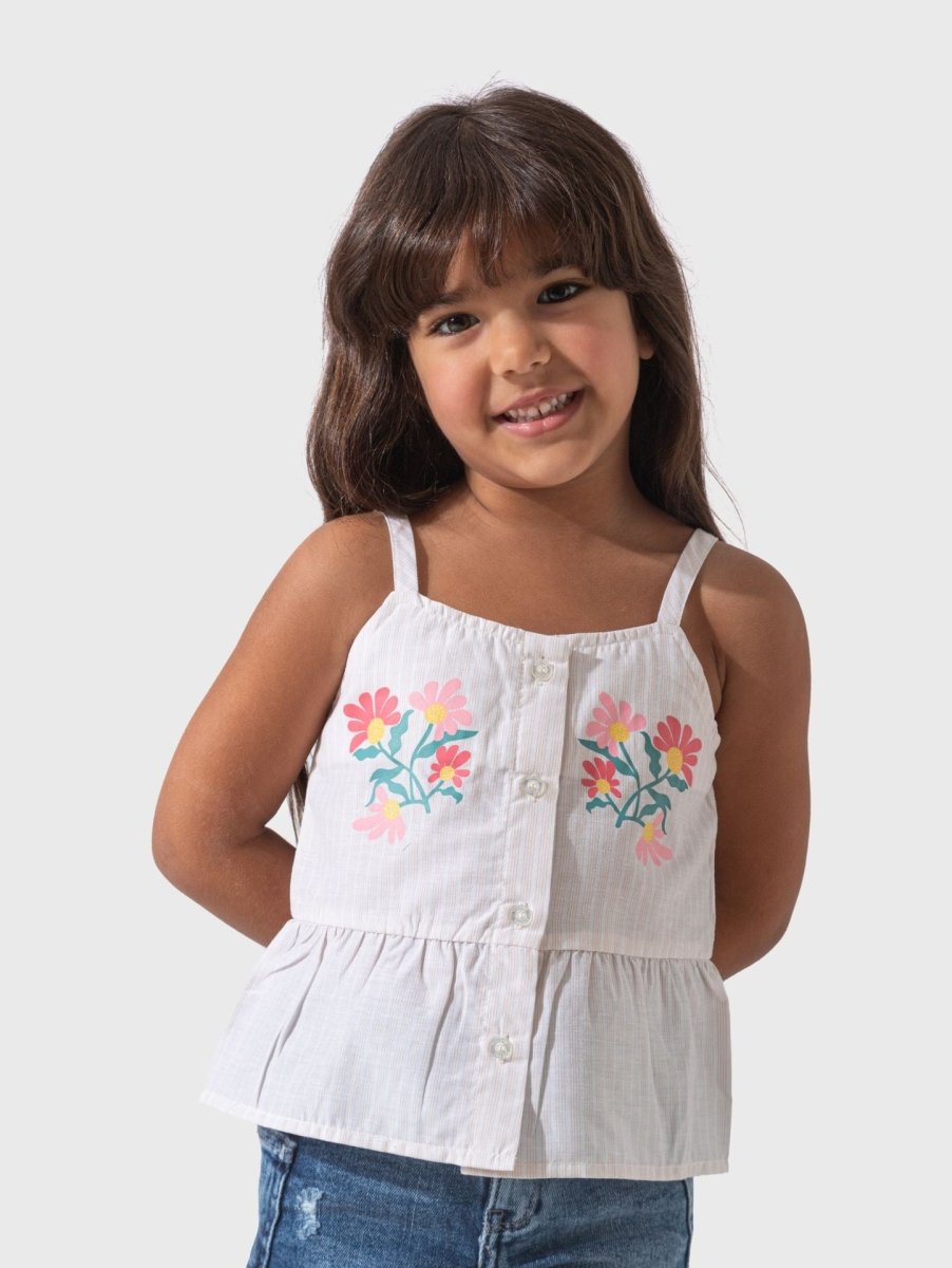 Ninos Kids storeFlower Cut BlouseGirl blouseSOLANG