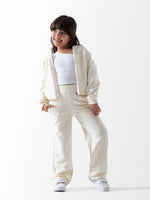 Ninos Kids storeCrop top,wide leg Zipper setطقم خروجNINOS