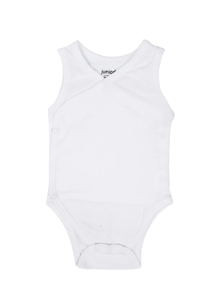 Plain Cut Wrapover Bodysuit