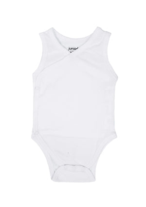 Plain Cut Wrapover Bodysuit