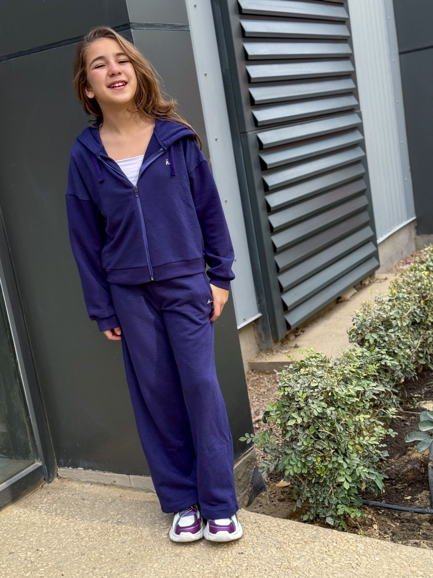 Ninos Kids storeCrop top,wide leg Zipper setطقم خروجNINOS