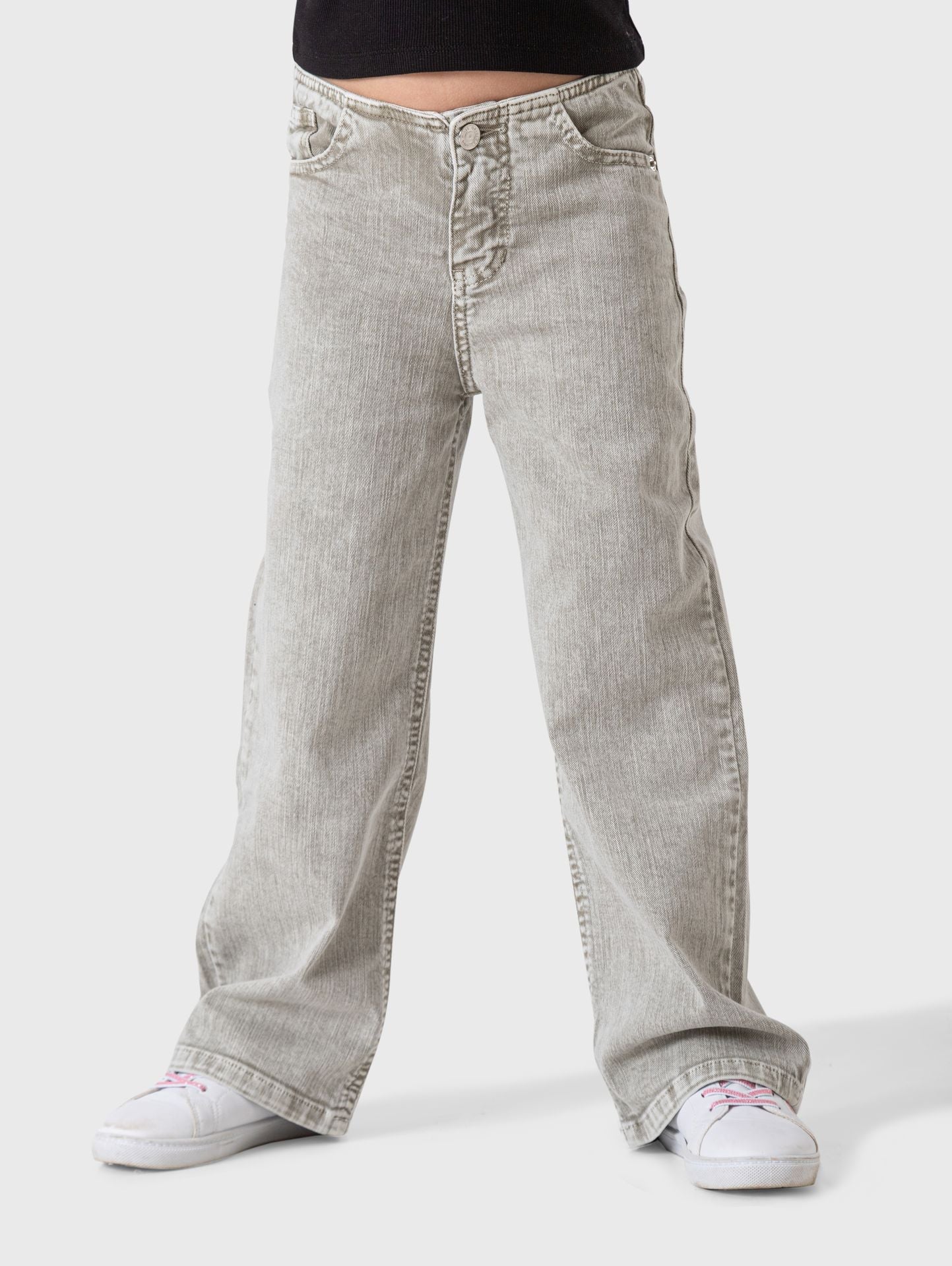 Ninos Kids storeWide Leg Gabardine PantsJeans pantsNOISE