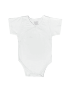 Ninos Kids storePlain Half Sleeve Wrapover BodysuitWrap - Over BodysuitJUNIOR