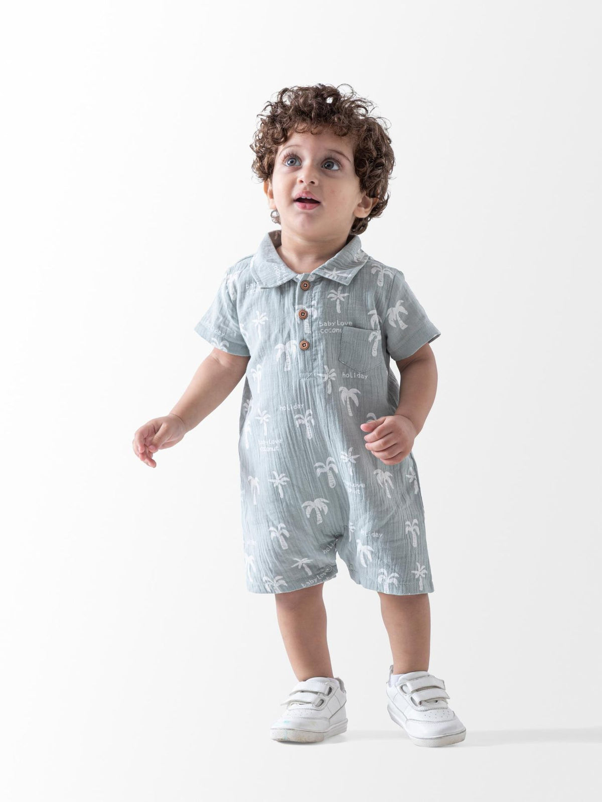 Ninos Kids storePalms Romperطقم خروجGeneric
