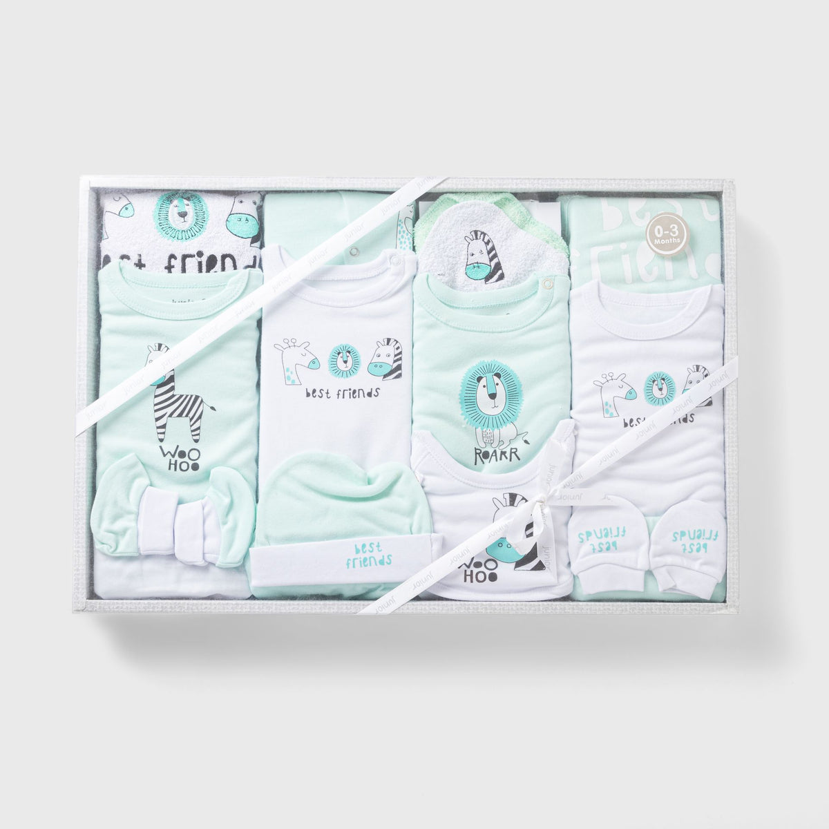 Ninos Kids storeطقم هدايا 20 قطعه Zoogift boxesJUNIOR