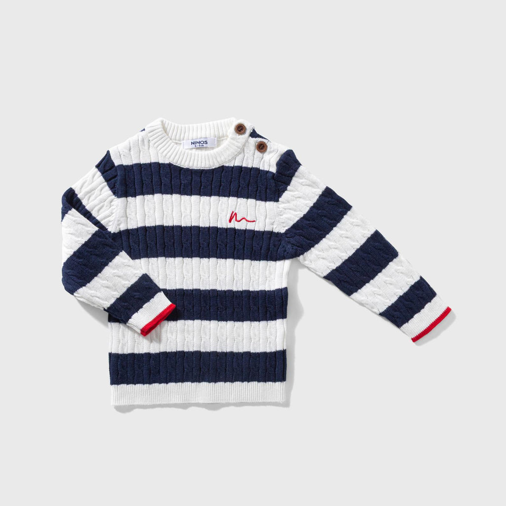 Ninos Kids storeStriped PulloverKnitwearNINOS