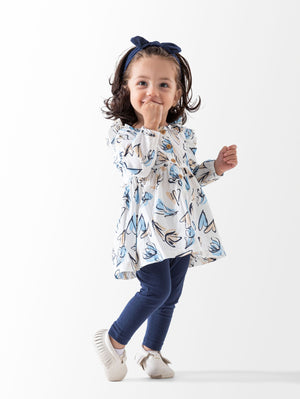 Ninos Kids storeHearts 3PCS Dressطقم خروجGeneric