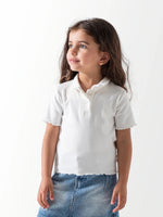 Ninos Kids storeRibbed Polo ShirtGirl blouseNINOS