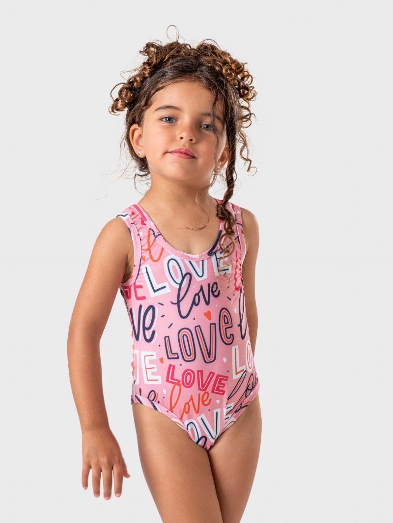 Ninos Kids storeLove SwimsuitOne - Piece SwimwearI Wear