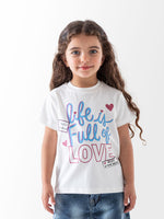 Ninos Kids storeLife is fall of love T-ShirtT-ShirtsNINOS
