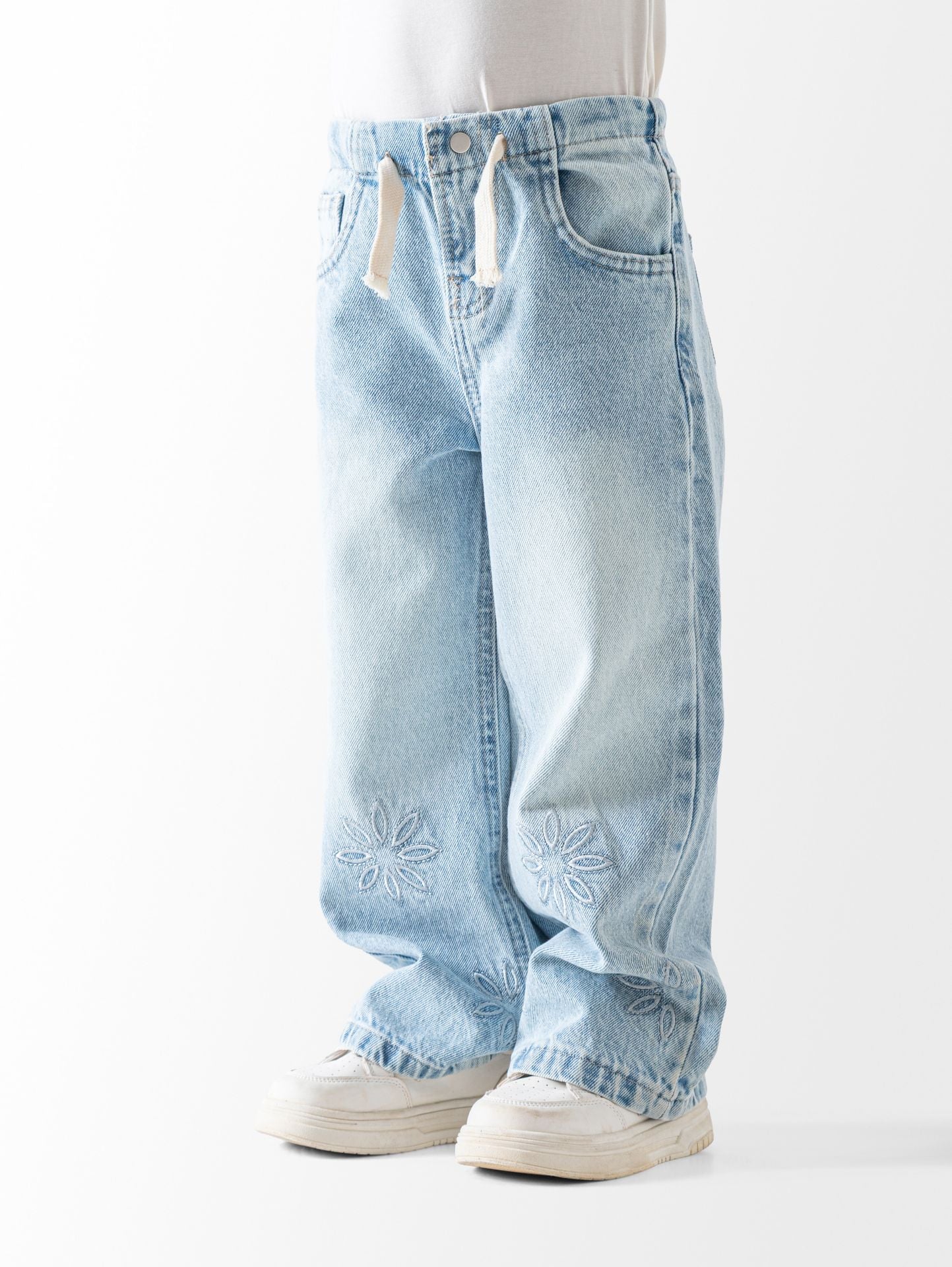 Wide Leg Jeans Pants
