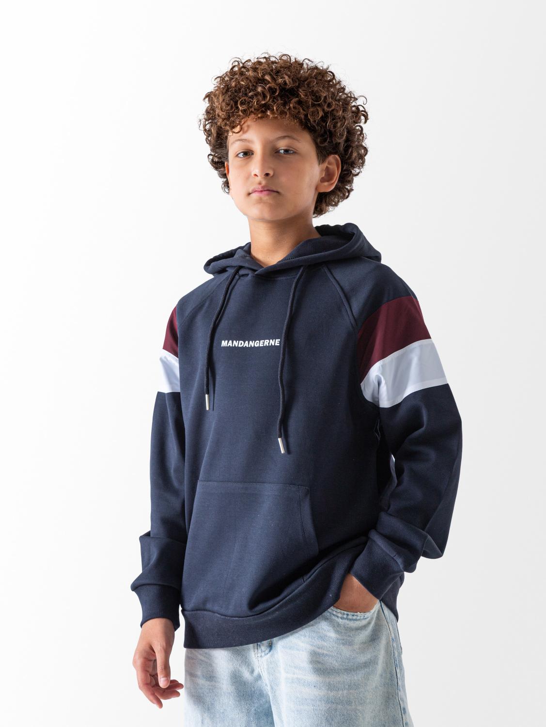 Boys' Navy Mandangerne Hoodie