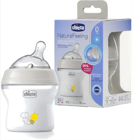 Ninos Kids storeببرونه ناتيورال 150 ملليBottles زجاجات الرضاعةChicco