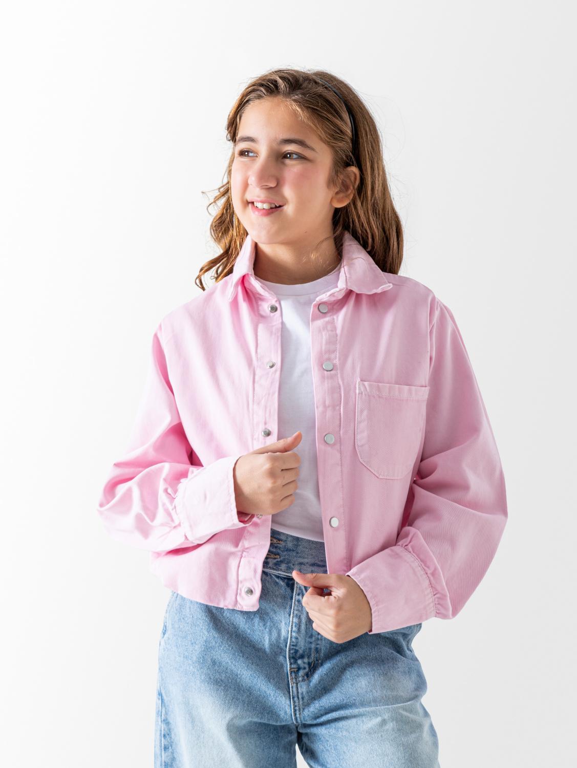 Ninos Kids storeGirls' Rose Gabardine JacketJacketsNINOS