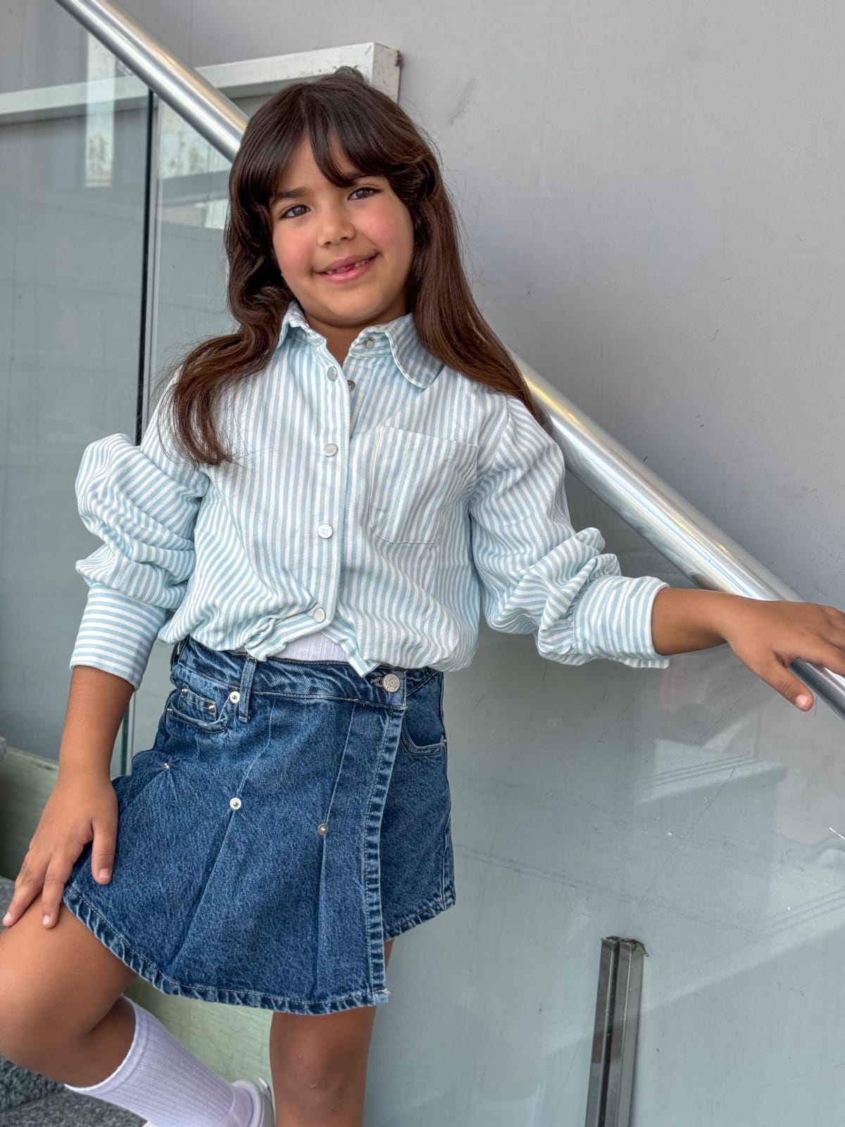 Ninos Kids storeStriped Gabardine JacketJacketsNINOS