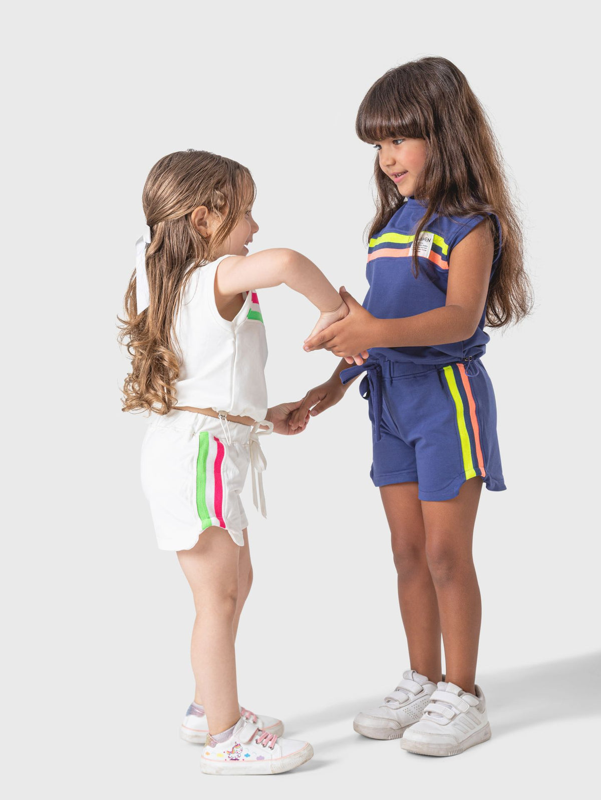 Ninos Kids storeTwo Lines Short SetØ·Ù‚Ù… Ø®Ø±ÙˆØ¬COLORS