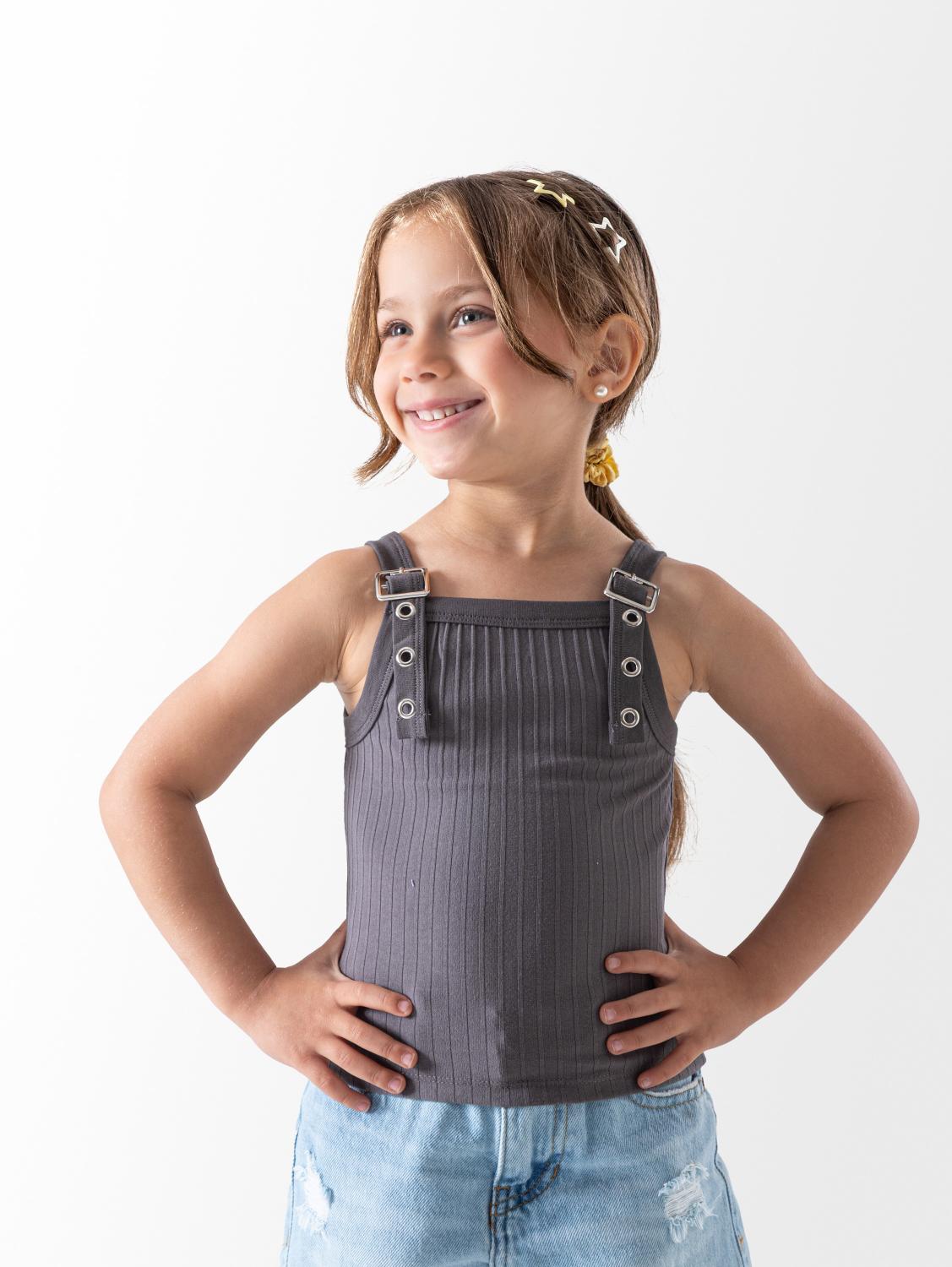 Ribbed Cut T-Shirt