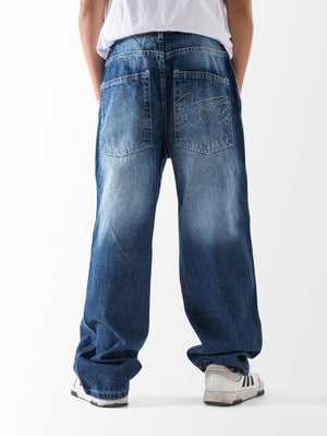 Wide Leg Jeans Pants
