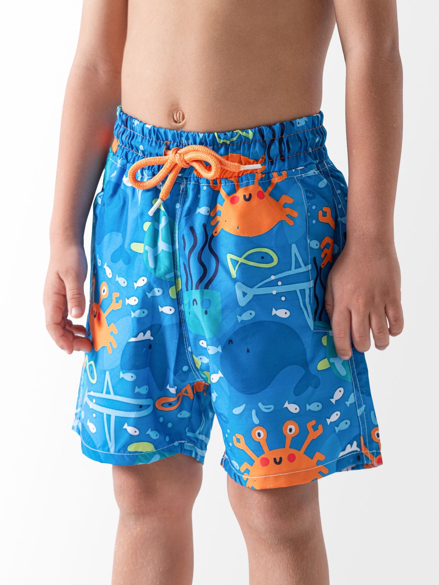 Sea Animals Swim Short