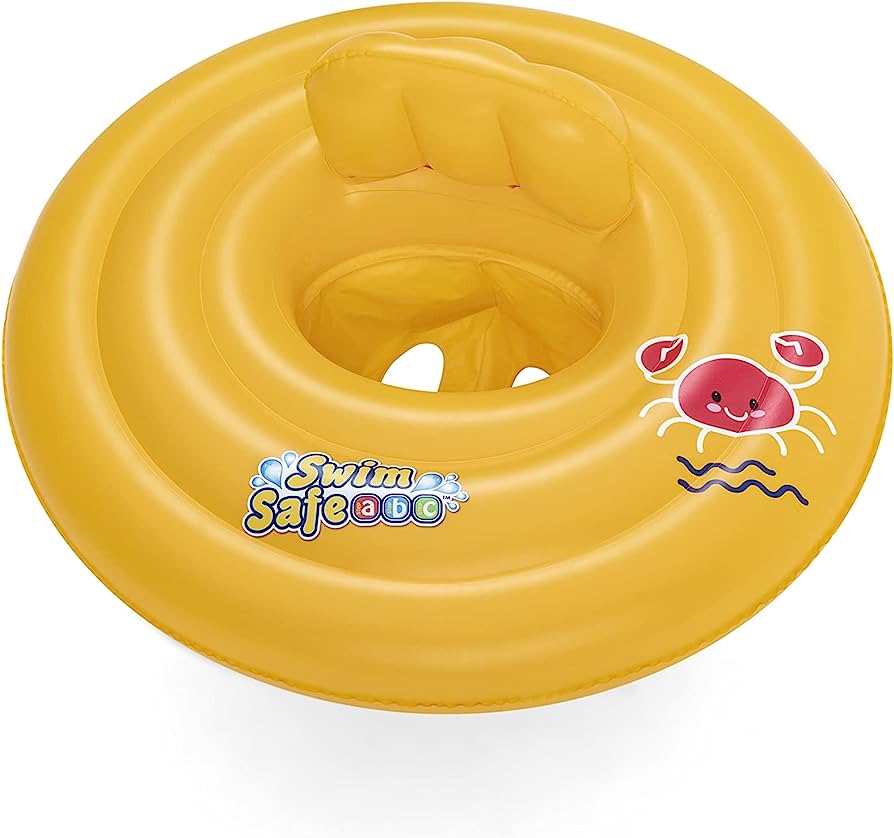 69cm Wondersplash Round 3-Ring Baby Boat