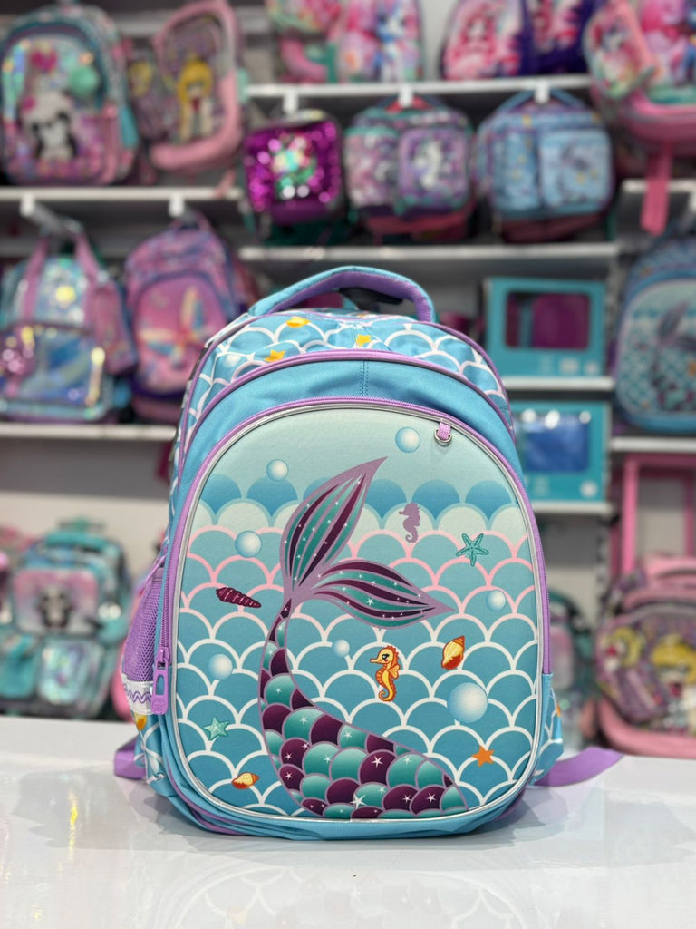 Ninos Kids storeMermaid School BagBack Bag شنطه مدرسة ظهرJasmin