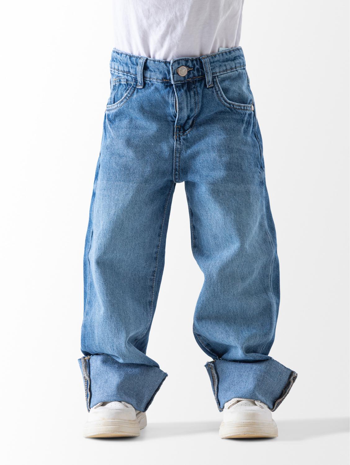 Folded Jeans Pants