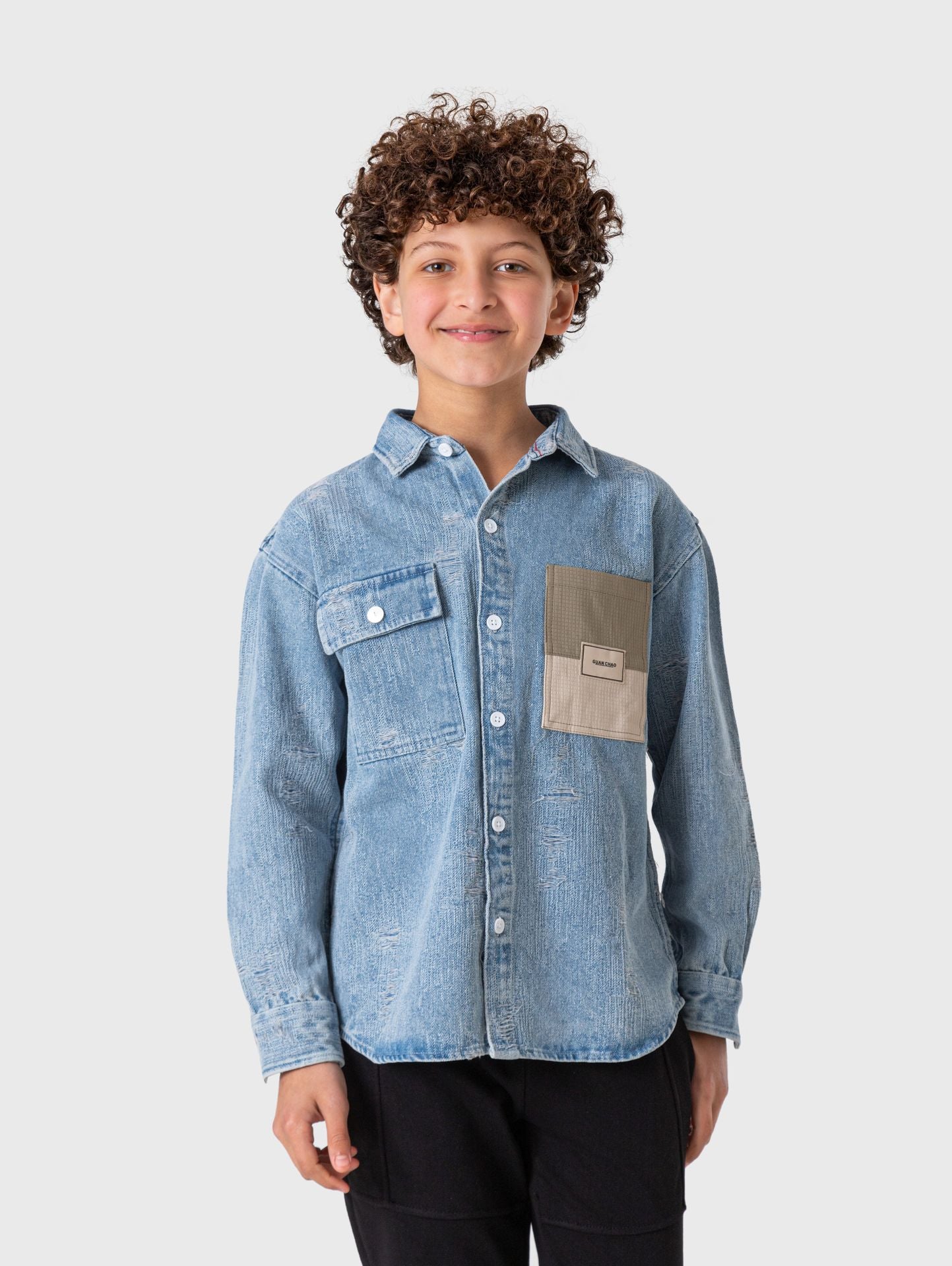 Ninos Kids storeJeans ShirtBoy ShirtsDIDUTTI