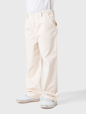 Wide Leg Gabardine Striped