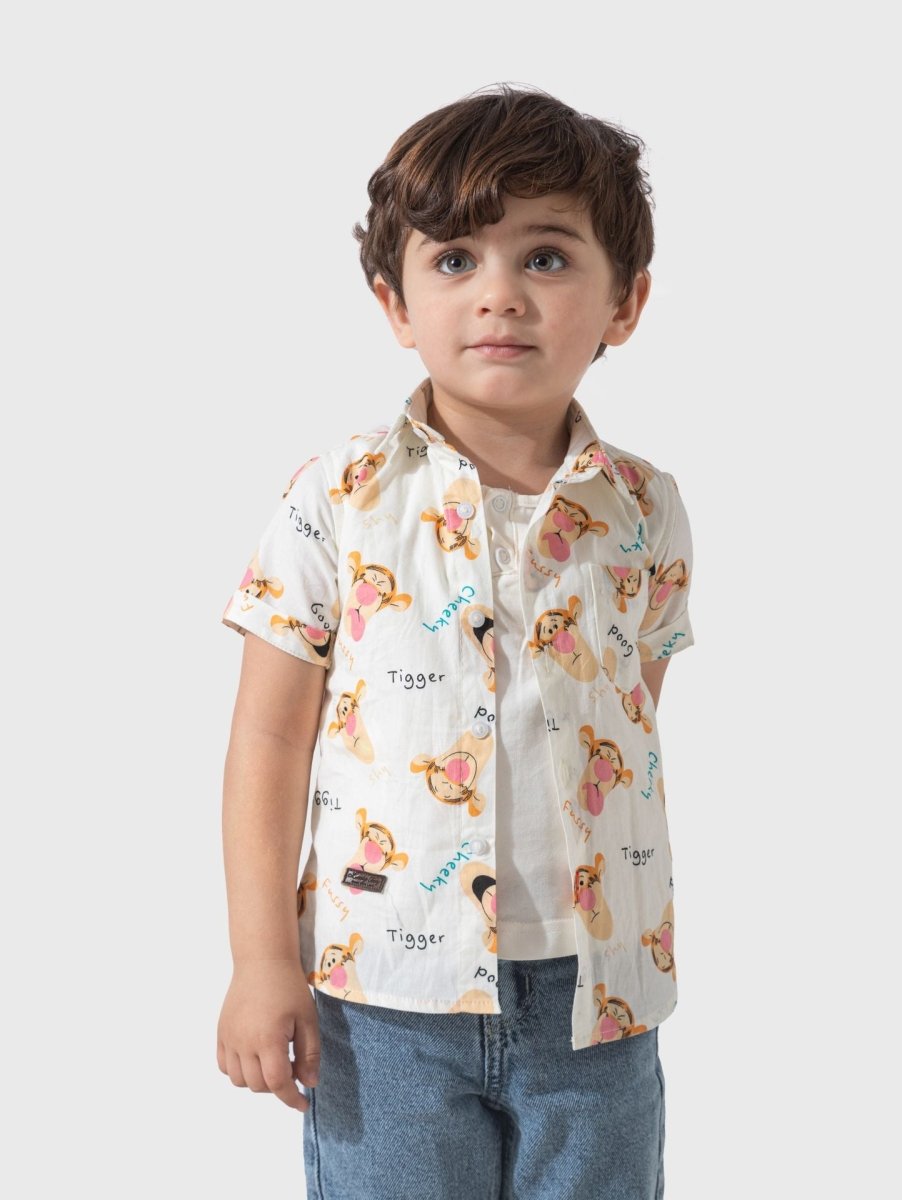 Ninos Kids storeTiger ShirtBoy ShirtsLucky Tucky