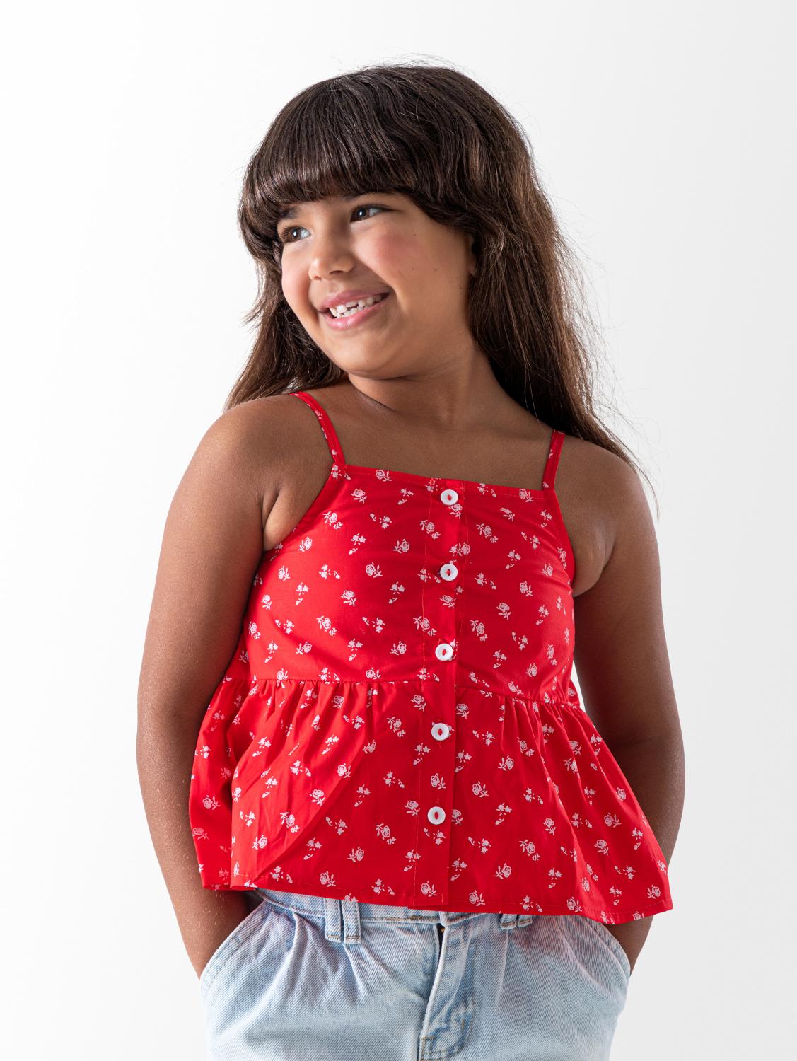 Floral Cut Blouse