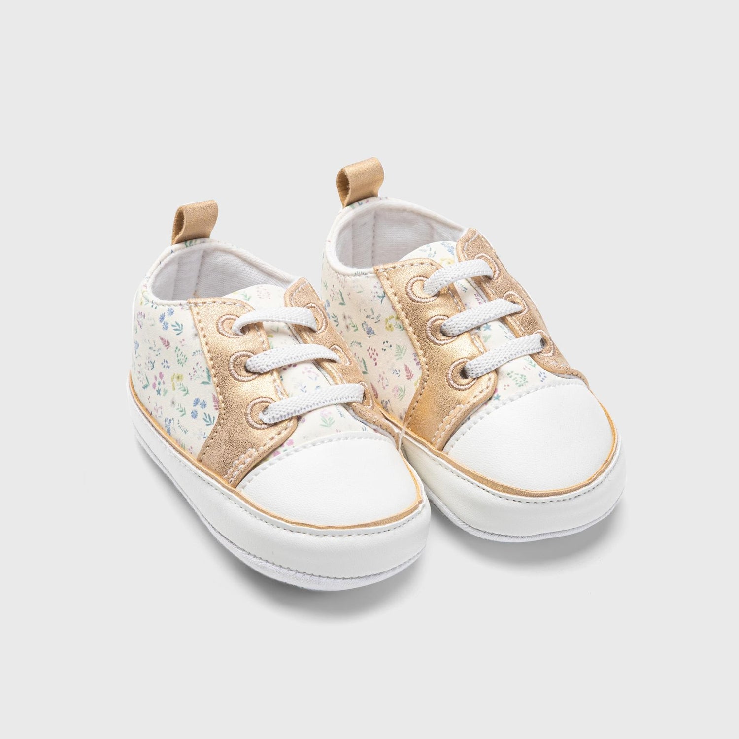 Ninos Kids storeFloral Soft ShoesSoftshoes (Early Walkers)Generic