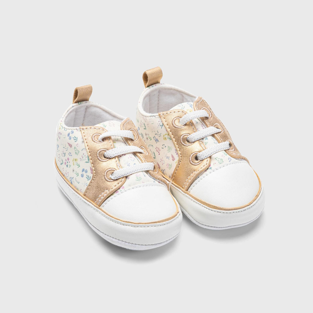 Ninos Kids storeFloral Soft ShoesSoftshoes (Early Walkers)Generic